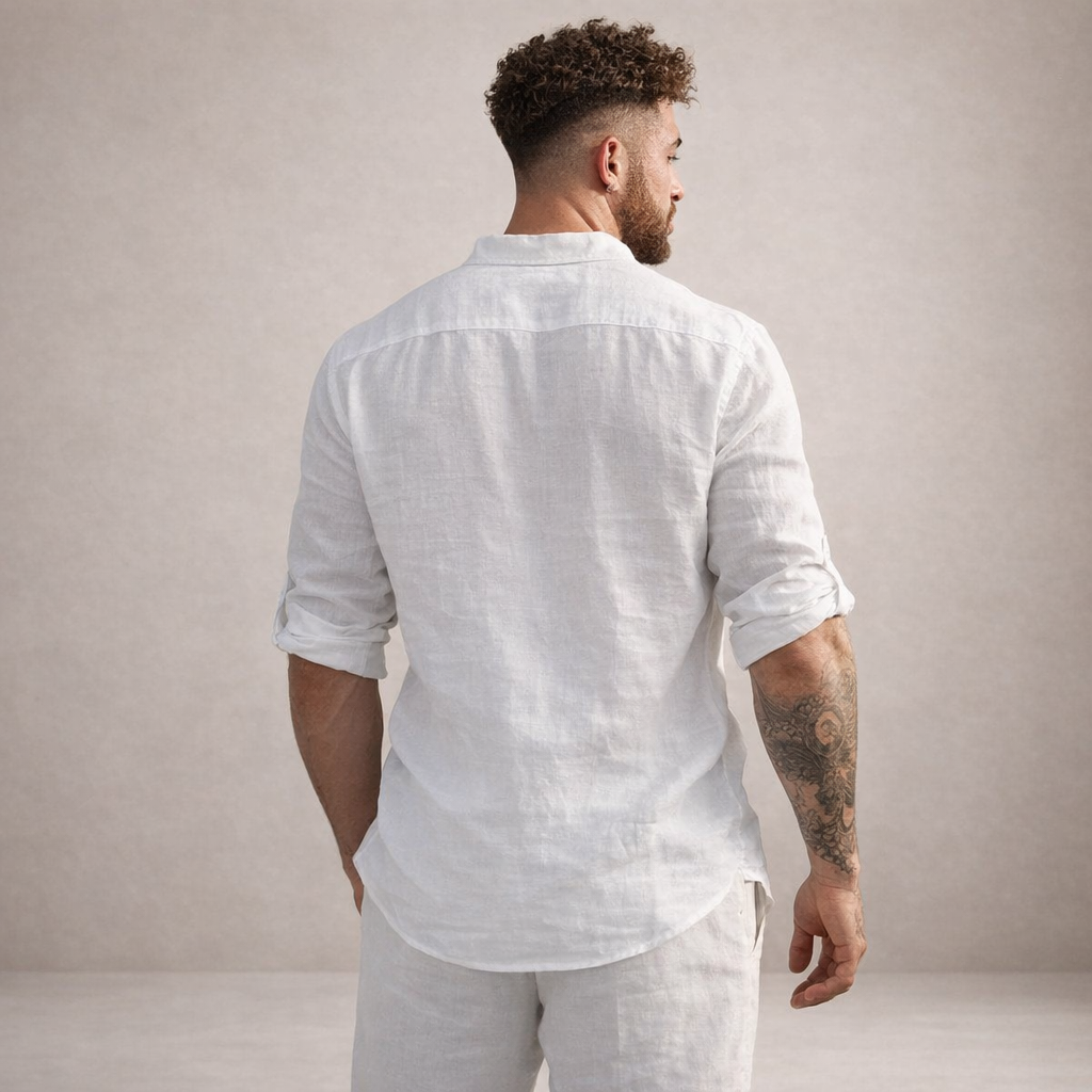 CONOR™™ | Stand Collar Shirt