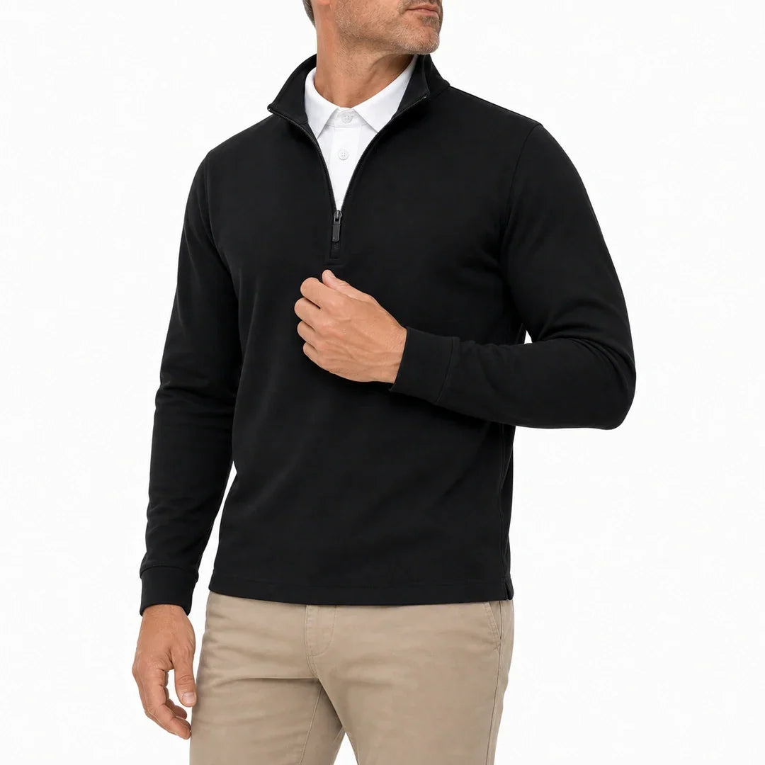 CONOR™ | Leon - Men’s Ultra-Comfortable 2-in-1 Quarter-Zip