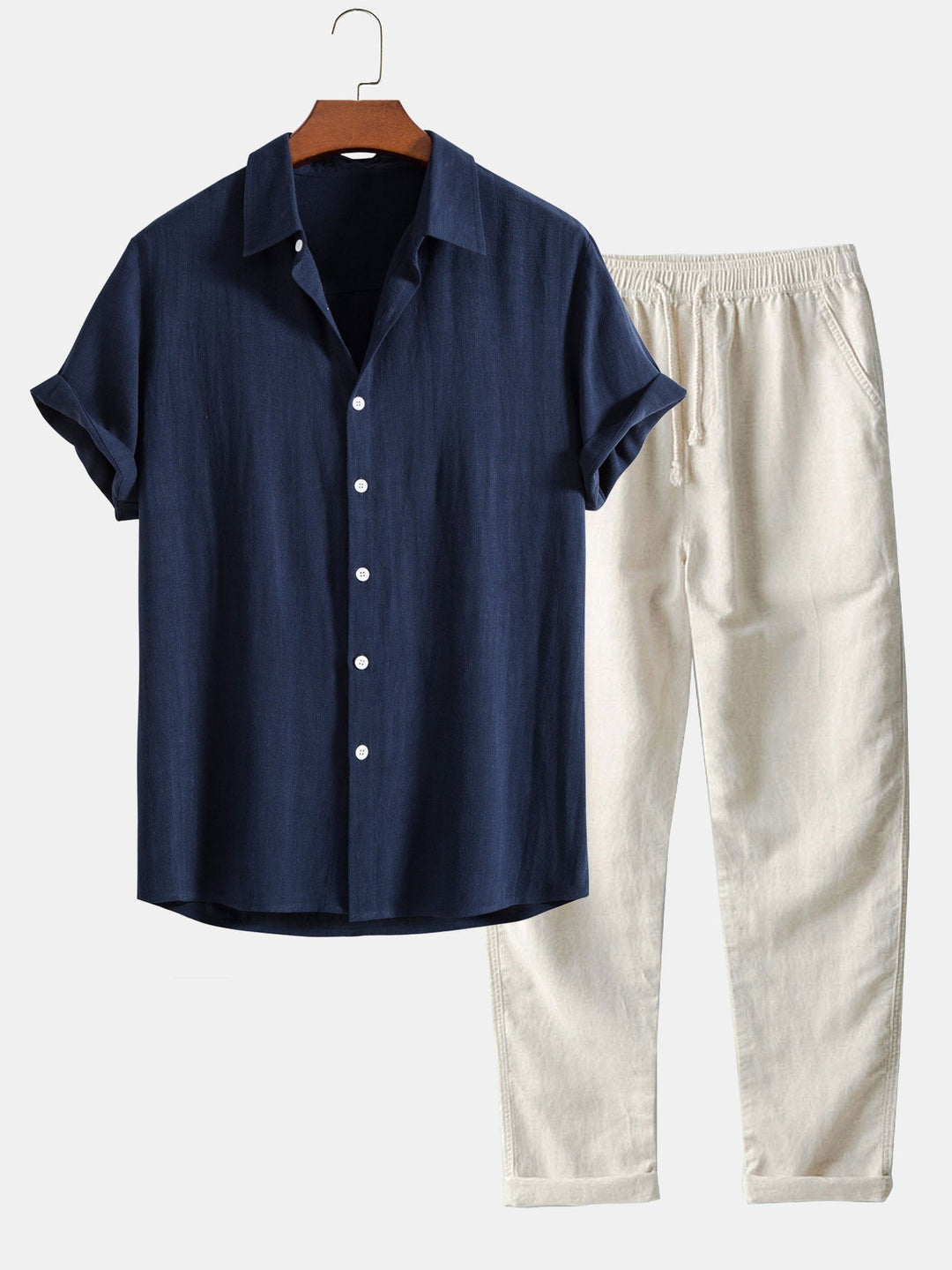 CONOR™™ | Men's Relaxed Linen Co-Ord Set