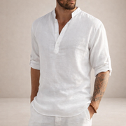 CONOR™™ | Stand Collar Shirt