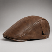 CONOR™ | Hawthorne Leather Driving Cap