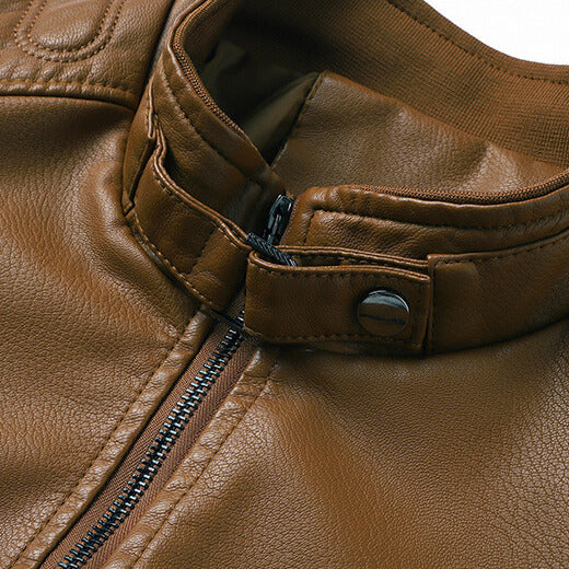 CONOR™™ | Men's Moto-Style Zip Jacket