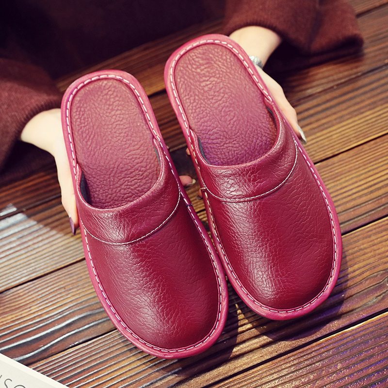 CONOR™ | Men's Leather Slippers
