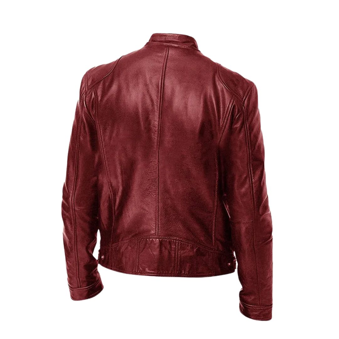 CONOR™ | ROUSSEL PARIS Casual Leather Jacket