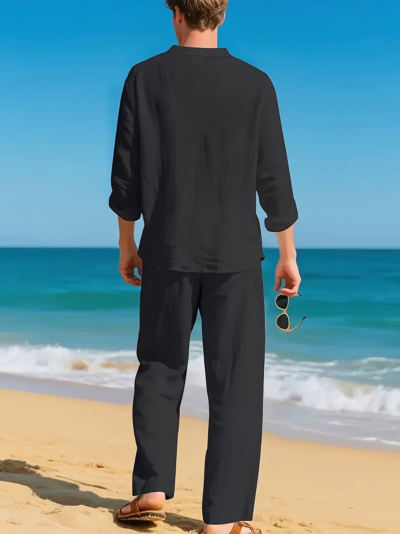 CONOR™™ | Men's Coords Woven Linen