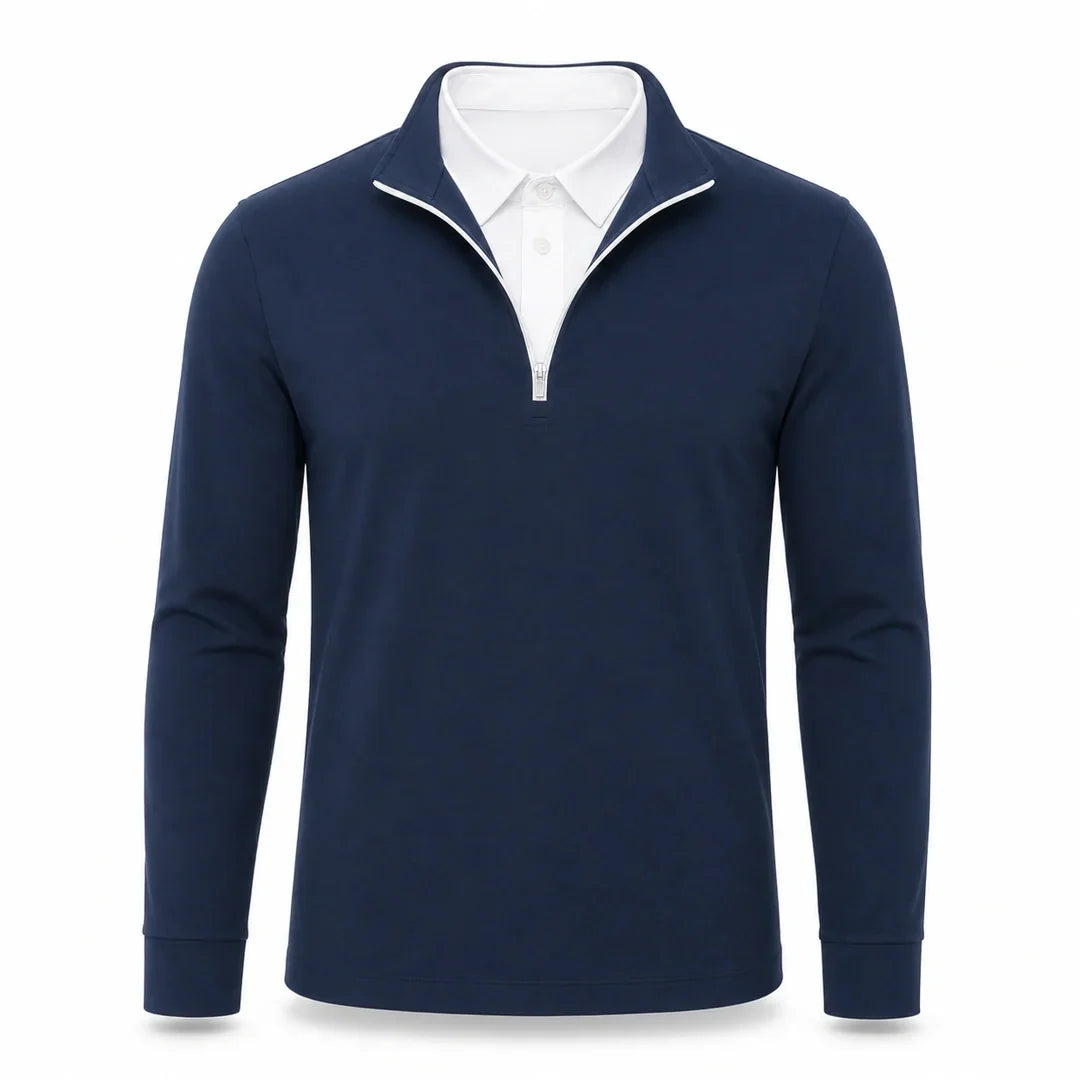 CONOR™ | Leon - Men’s Ultra-Comfortable 2-in-1 Quarter-Zip