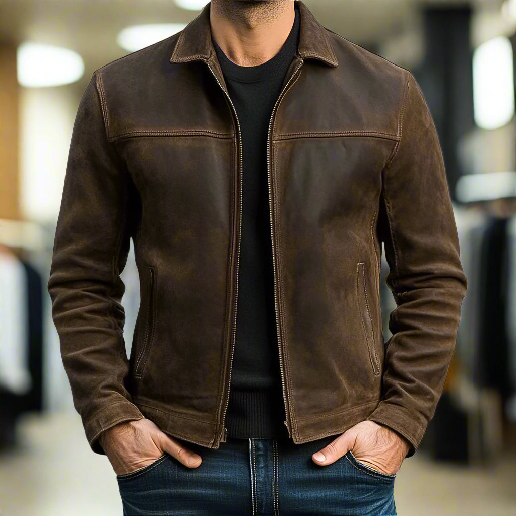 CONOR™ | REFINED ZIPPERED JACKET FOR MEN