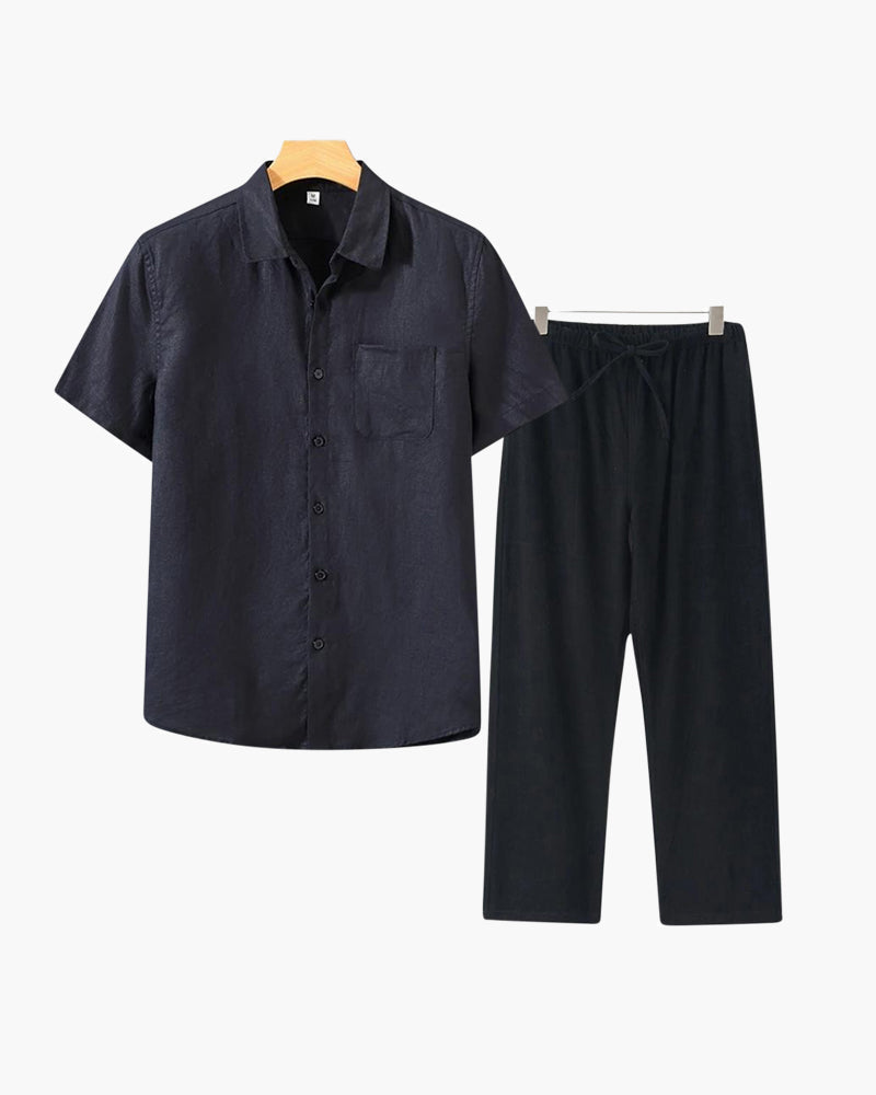 CONOR™ | LINEN COMBO (SHORTSLEEVE)