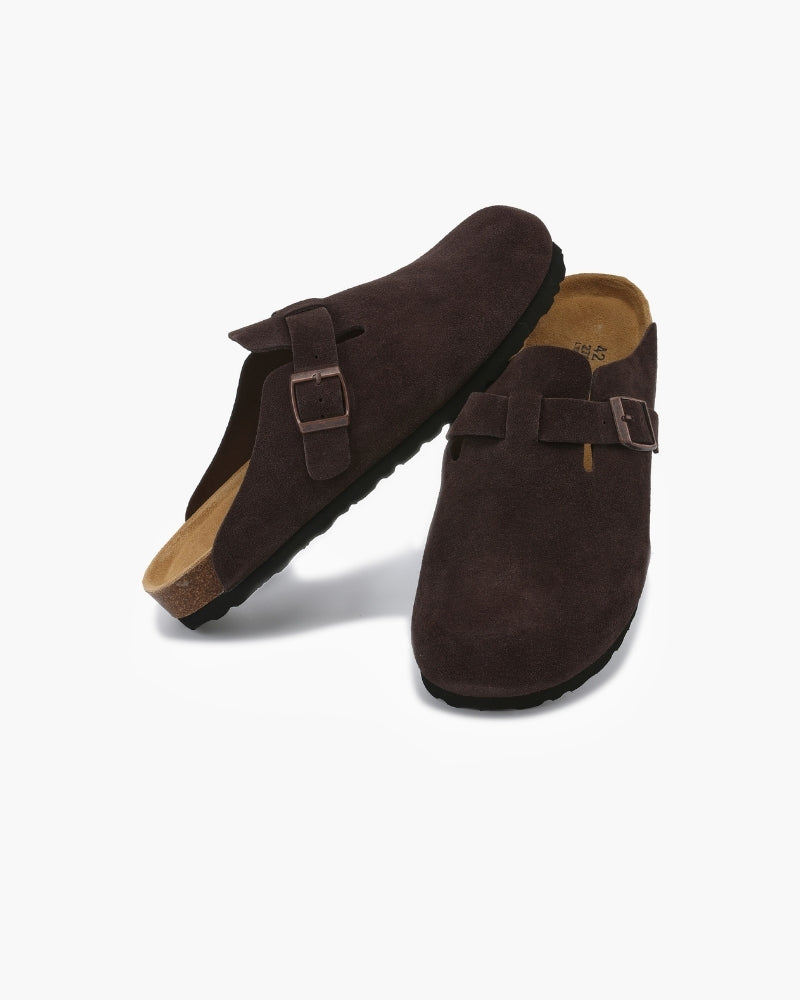 CONOR™ | SUEDE CLOGS