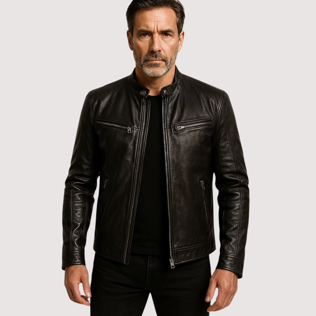 CONOR™ | ELEGANT LEATHER JACKET