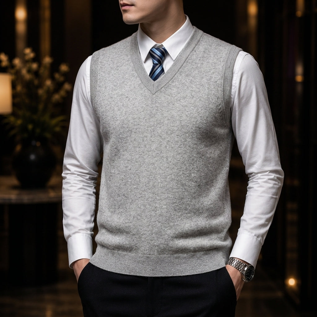 CONOR™ | Valence Cashmere Vest