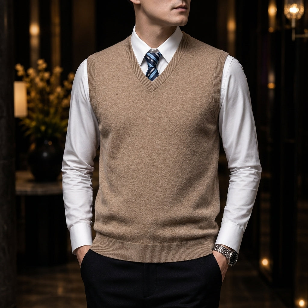 CONOR™ | Valence Cashmere Vest