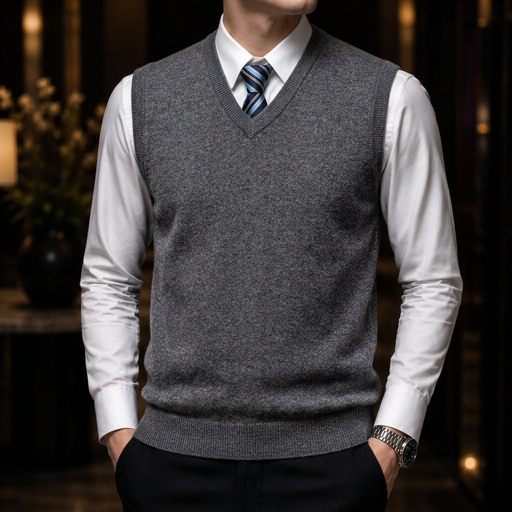CONOR™ | Valence Cashmere Vest