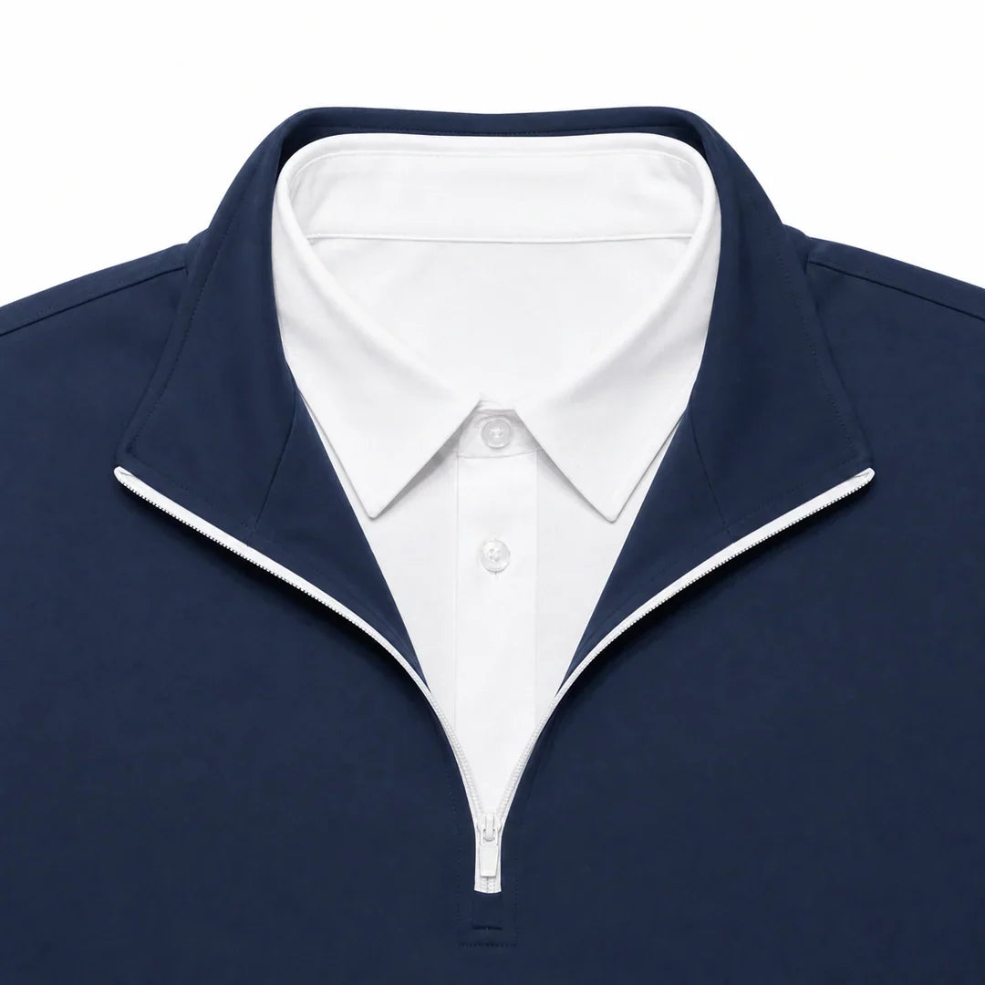 CONOR™ | Leon - Men’s Ultra-Comfortable 2-in-1 Quarter-Zip