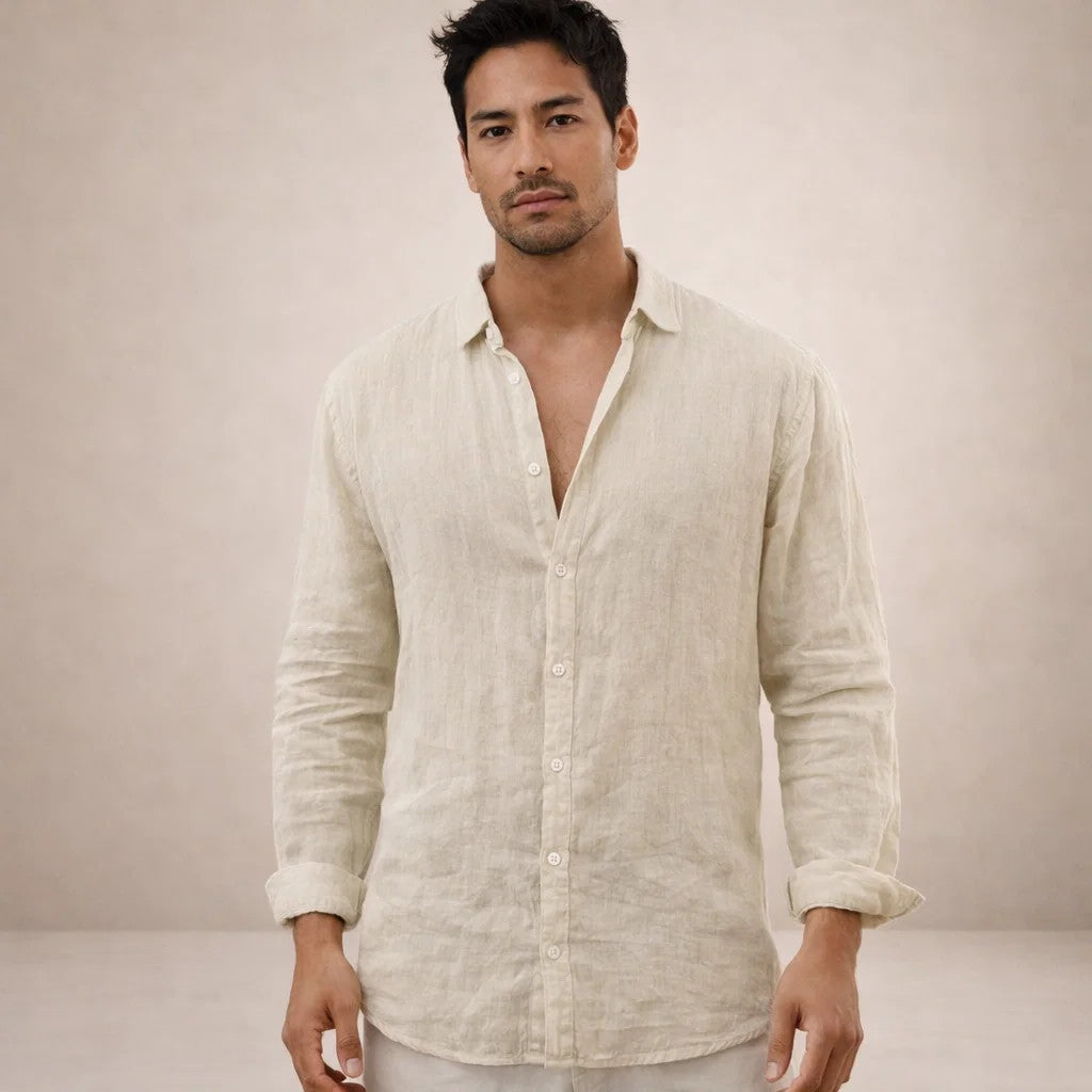 CONOR™™ | Open Collar Shirt