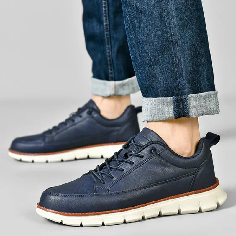 CONOR™ | LEATHER SNEAKERS WITH SUPPORT