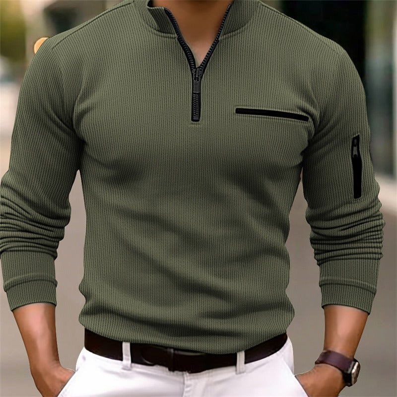 CONOR™ | ZIP COLLAR SHIRT FOR MEN