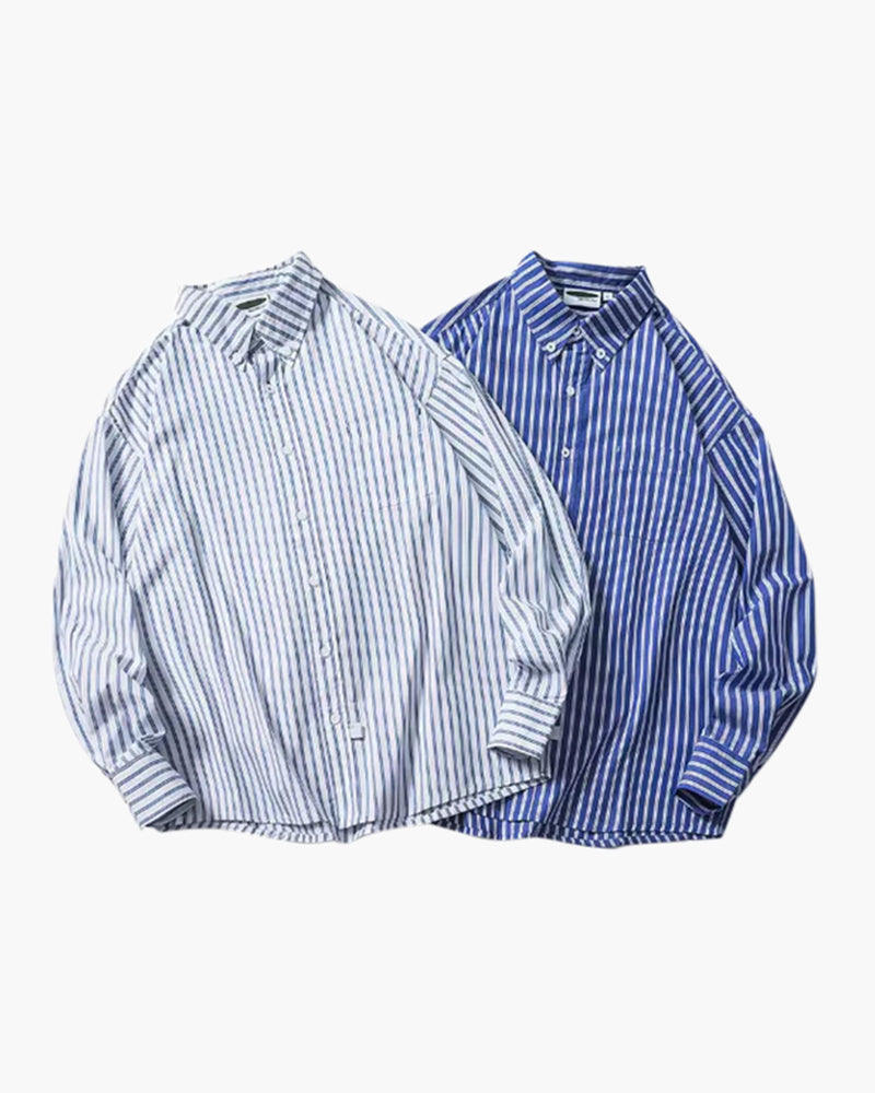 CONOR™ | OVERSIZED STRIPED SHIRT