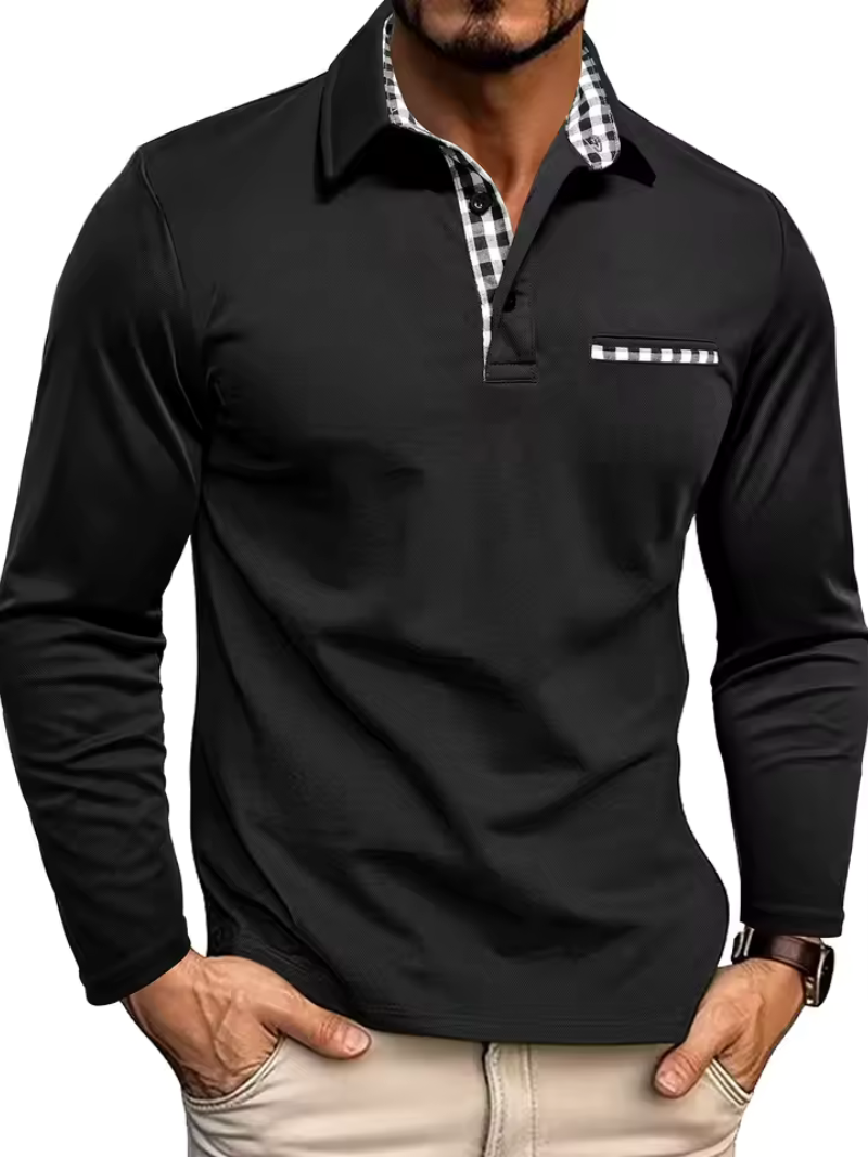 CONOR™™ | Plaid Polo
