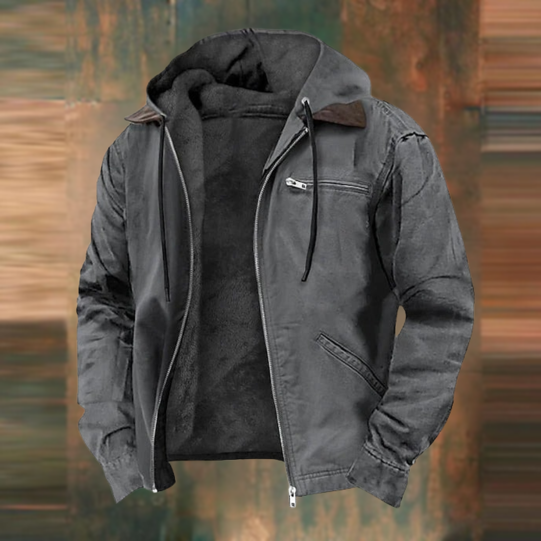 CONOR™™ | Lined Hoodie Jacket