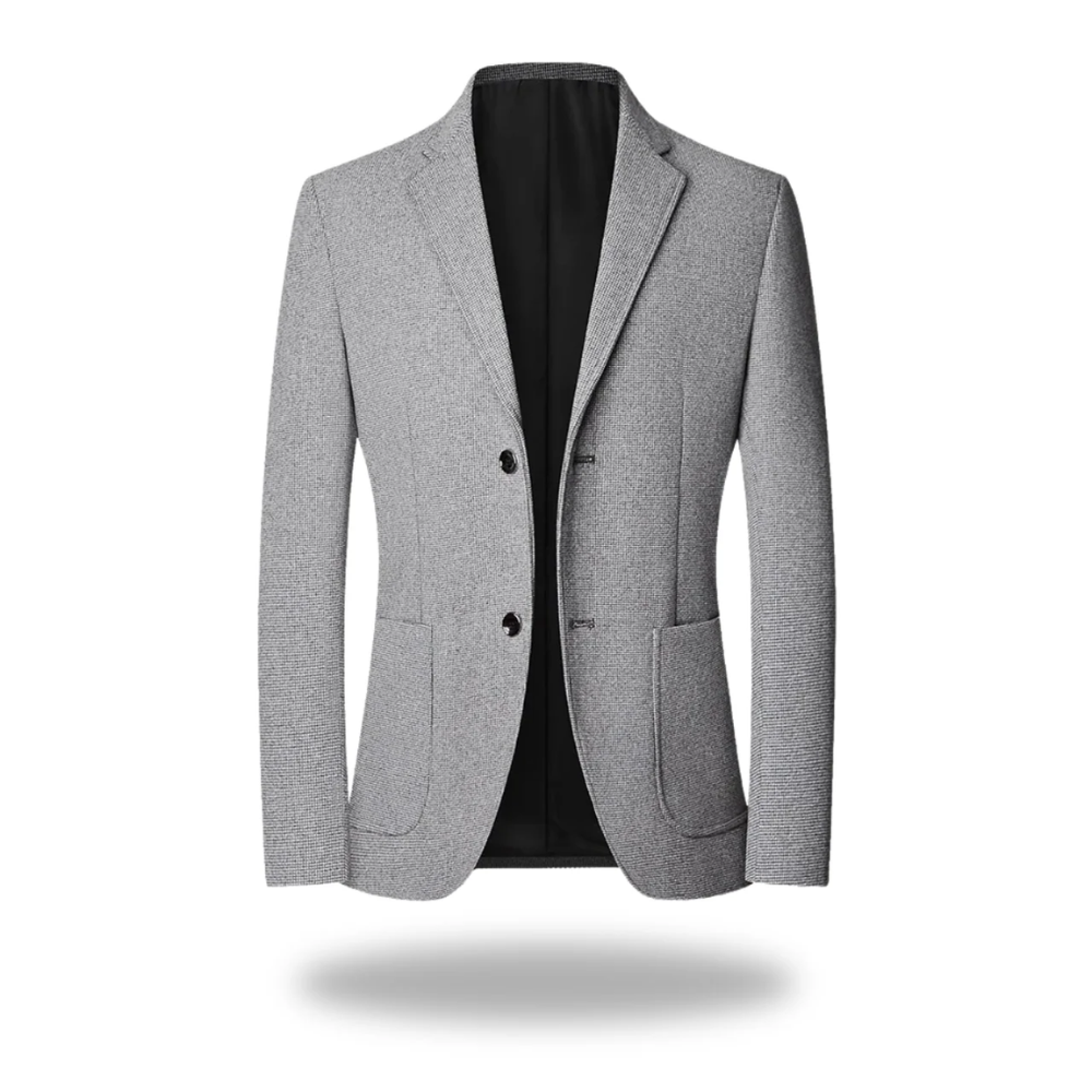 CONOR™ | Men's Two-Button Knit Blazer