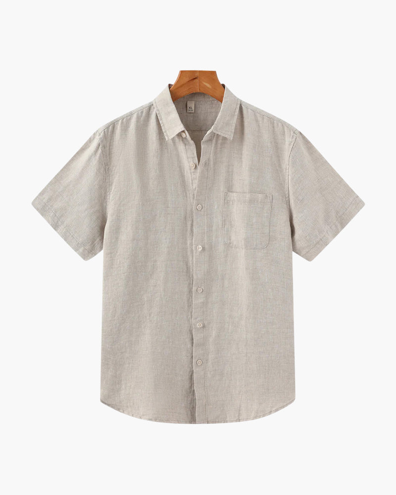 CONOR™ | LINEN SHIRT (SHORTSLEEVE)