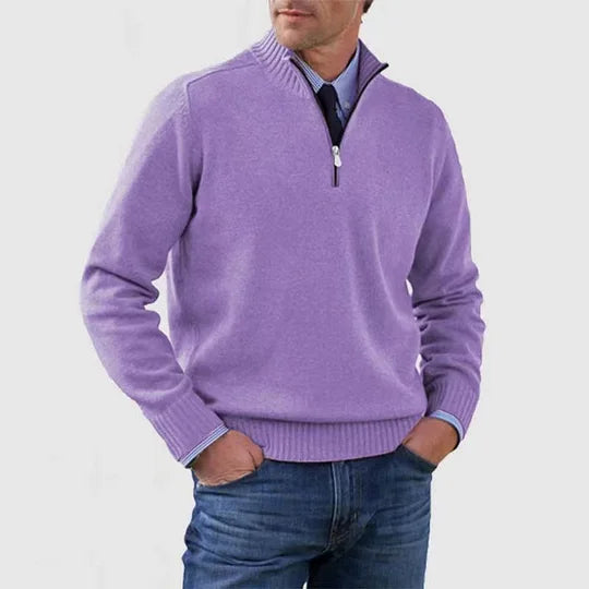 CONOR™ | CASUAL HALF-ZIP SWEATER