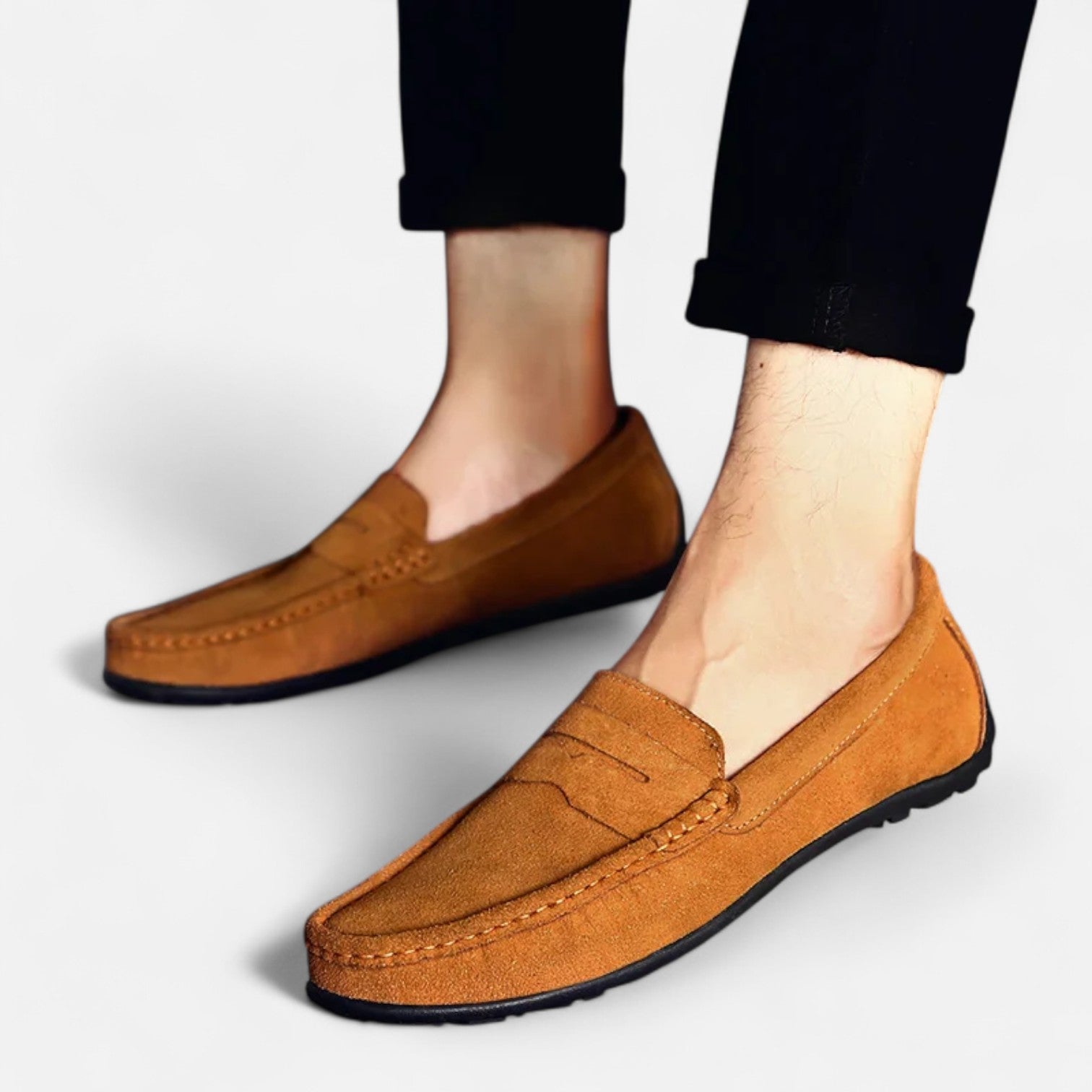 CONOR™™ | Suede Slip-Ons