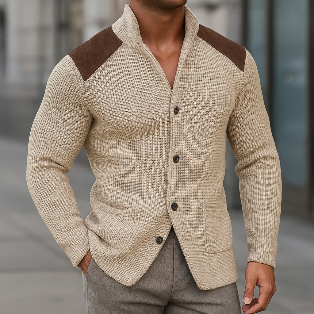CONOR™ | TEXTURED KNIT BLAZER FOR MEN