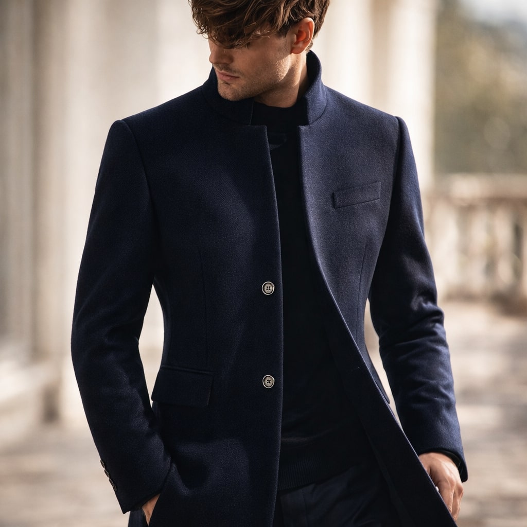 CONOR™ | High-Collar Coat for Men