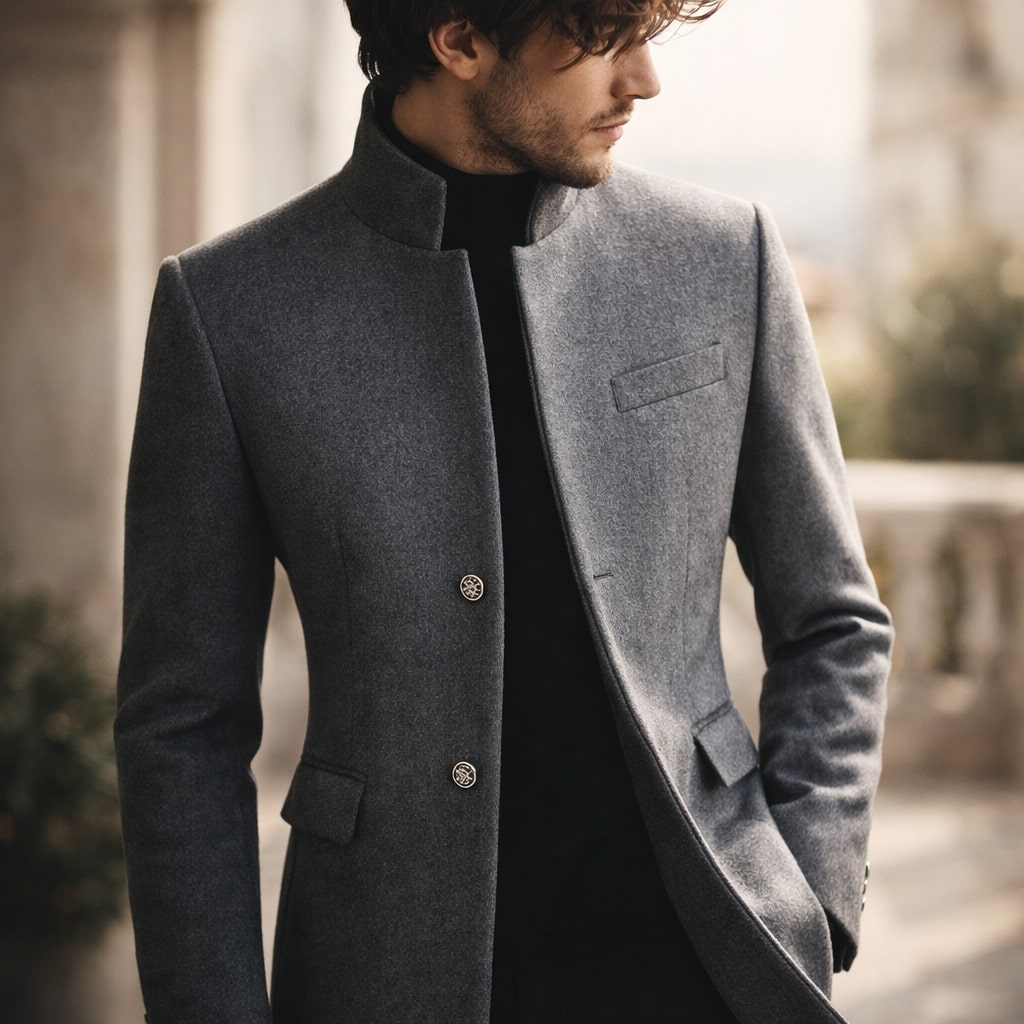 CONOR™ | High-Collar Coat for Men