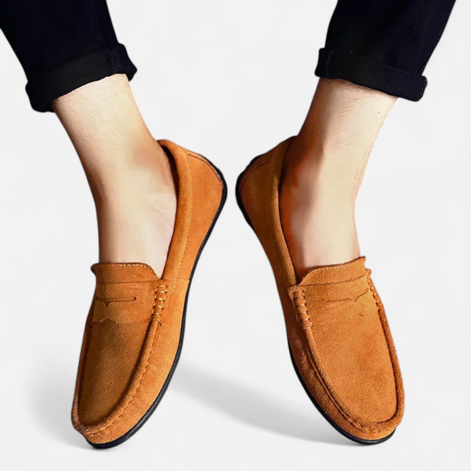 CONOR™™ | Suede Slip-Ons