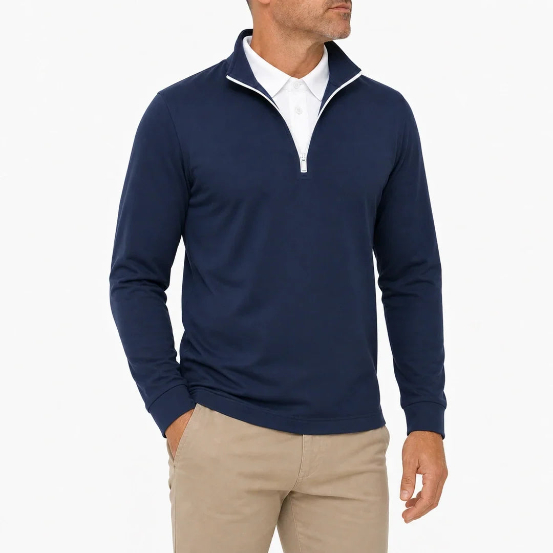 CONOR™ | Leon - Men’s Ultra-Comfortable 2-in-1 Quarter-Zip