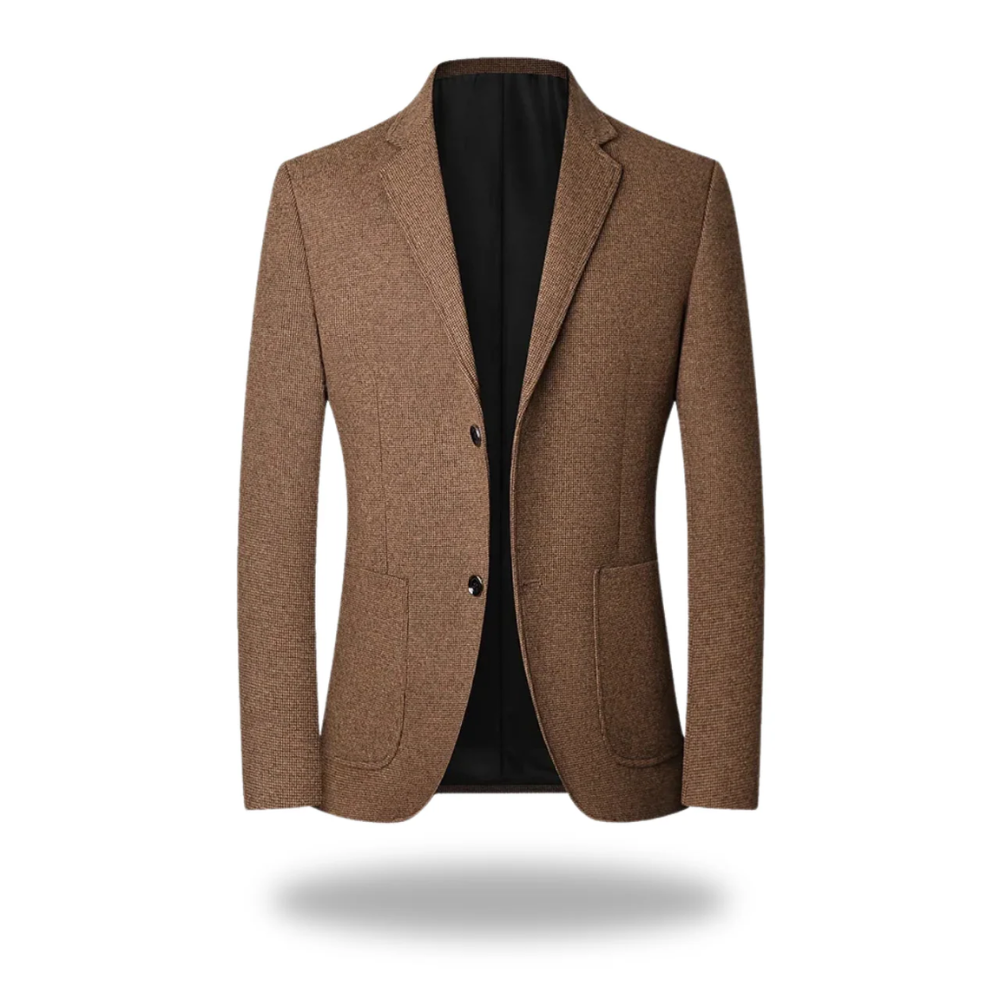CONOR™ | Men's Two-Button Knit Blazer