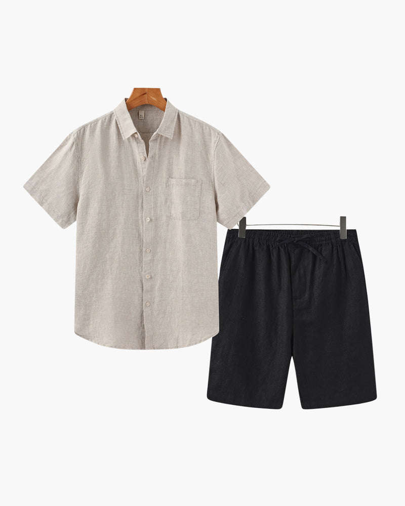 CONOR™ | LINEN COMBO (SHORTS)