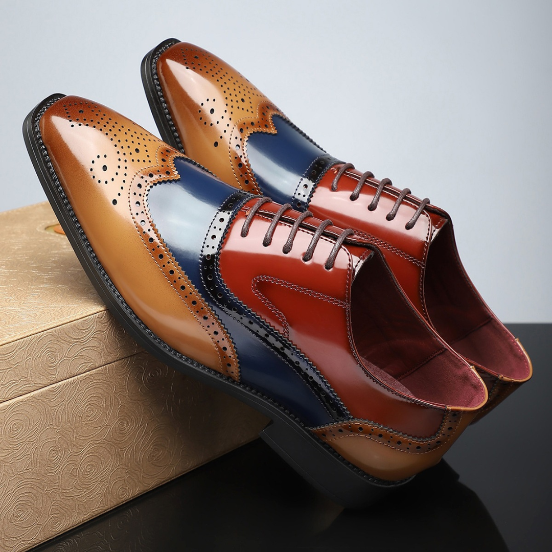 CONOR™ | Men's Wingtip Brogue Oxford