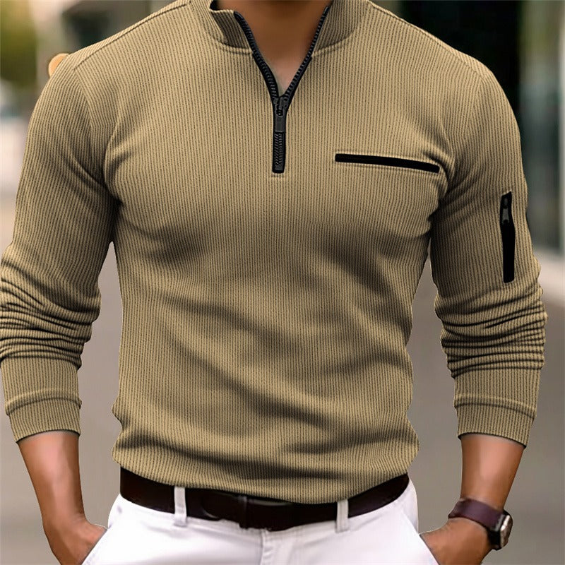 CONOR™ | ZIP COLLAR SHIRT FOR MEN