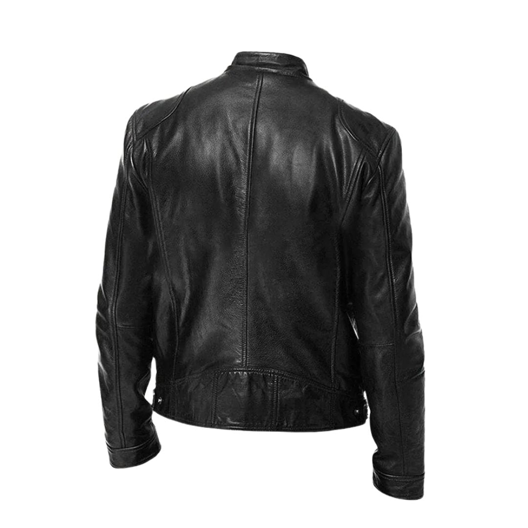 CONOR™ | ROUSSEL PARIS Casual Leather Jacket