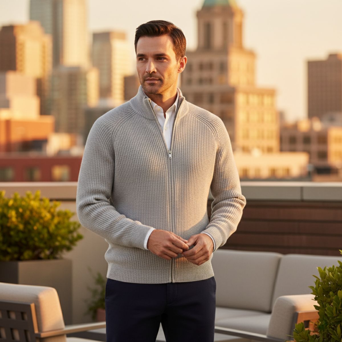 CONOR™™ | Zip Knit