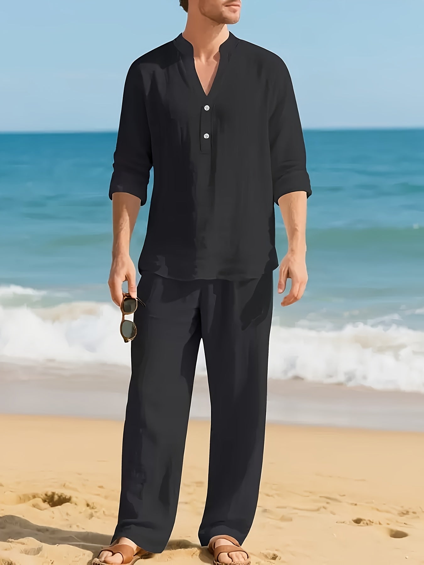 CONOR™™ | Men's Coords Woven Linen