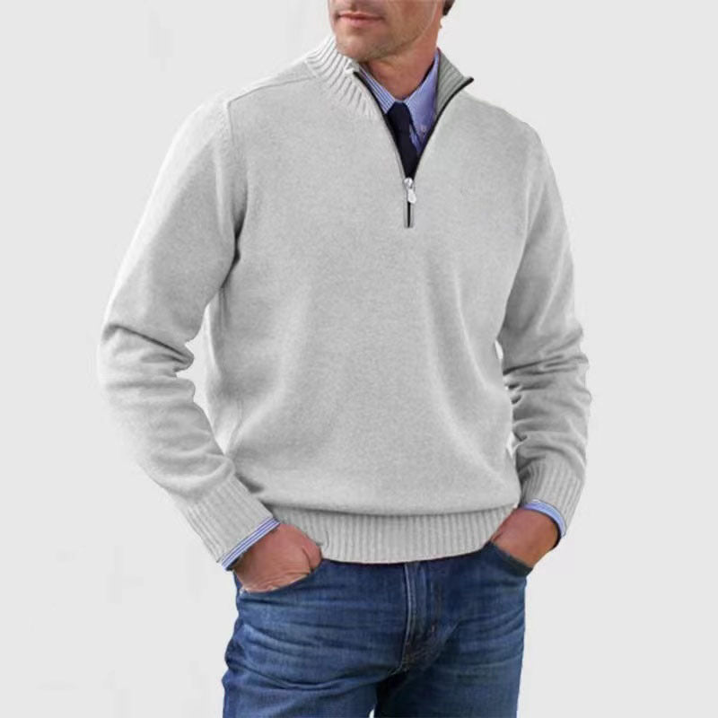 CONOR™ | CASUAL HALF-ZIP SWEATER
