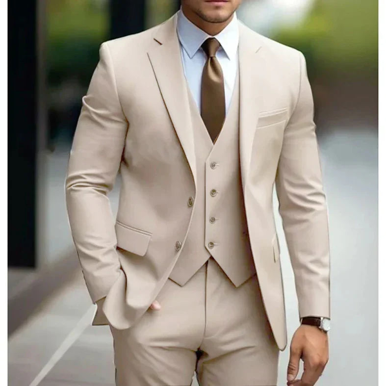 CONOR™™ | Men's Waistcoat & Blazer Suit