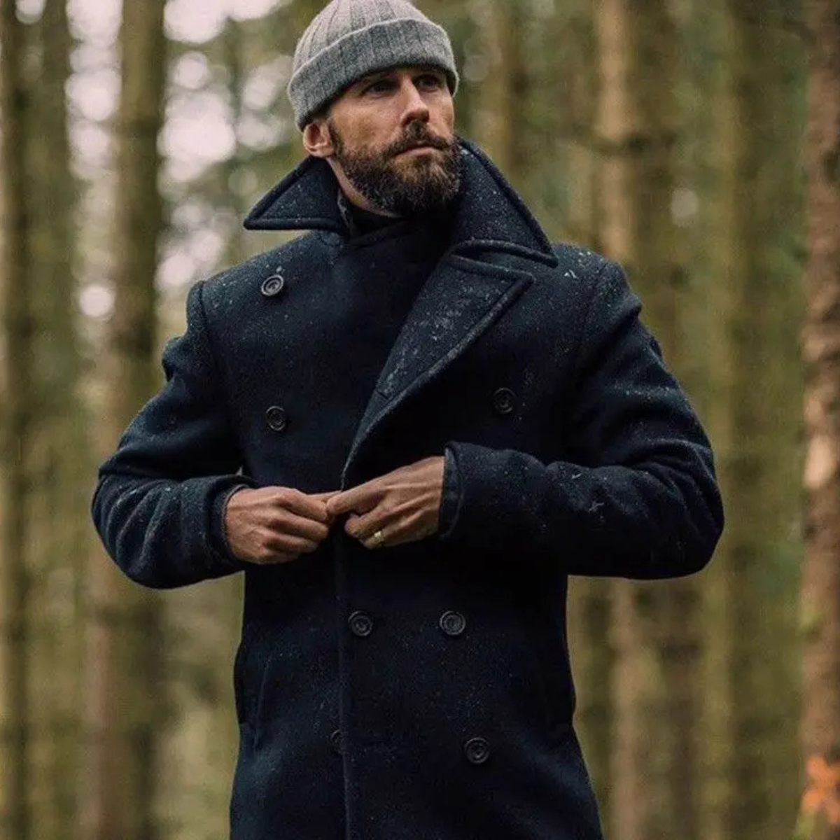 CONOR™™ | Wool Peacoat
