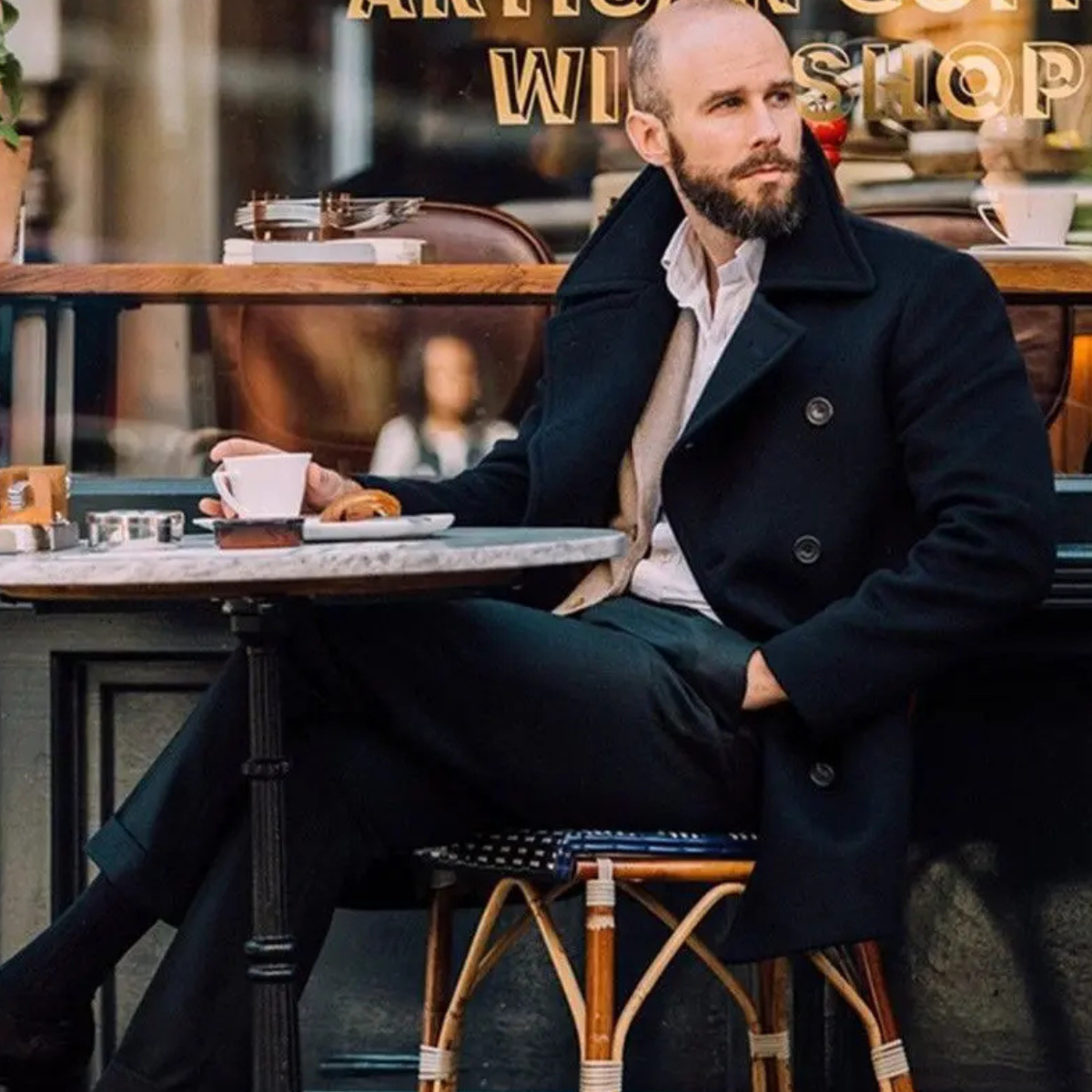 CONOR™™ | Wool Peacoat