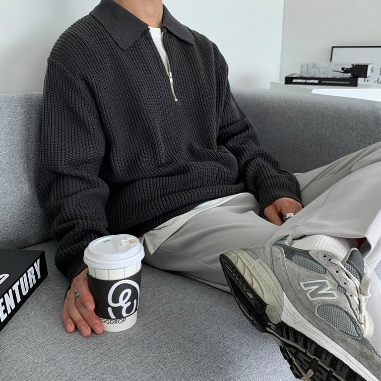 CONOR™ | Rason Zip-Up Sweater