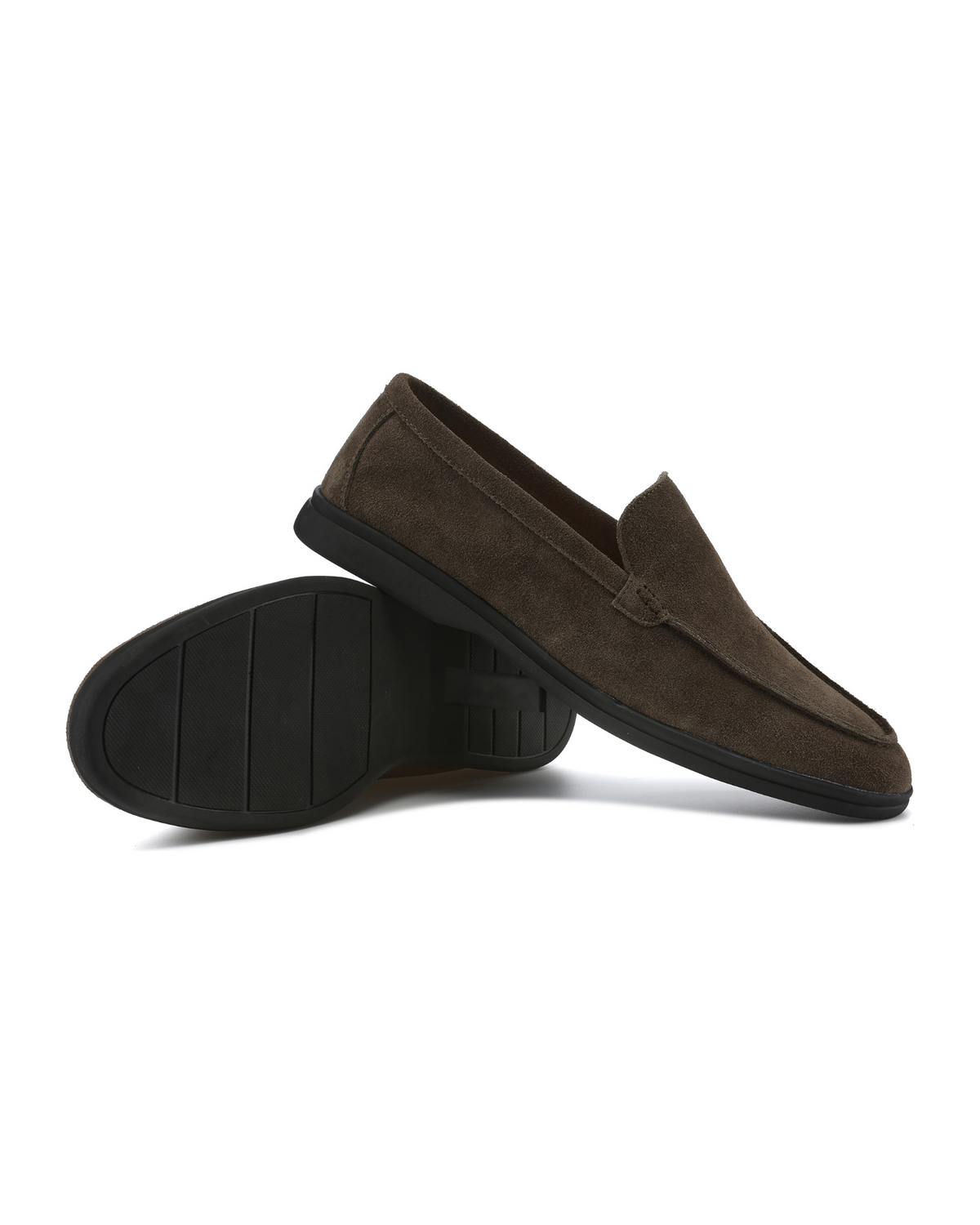 CONOR™ | Premium Suede Loafers - Black Soles