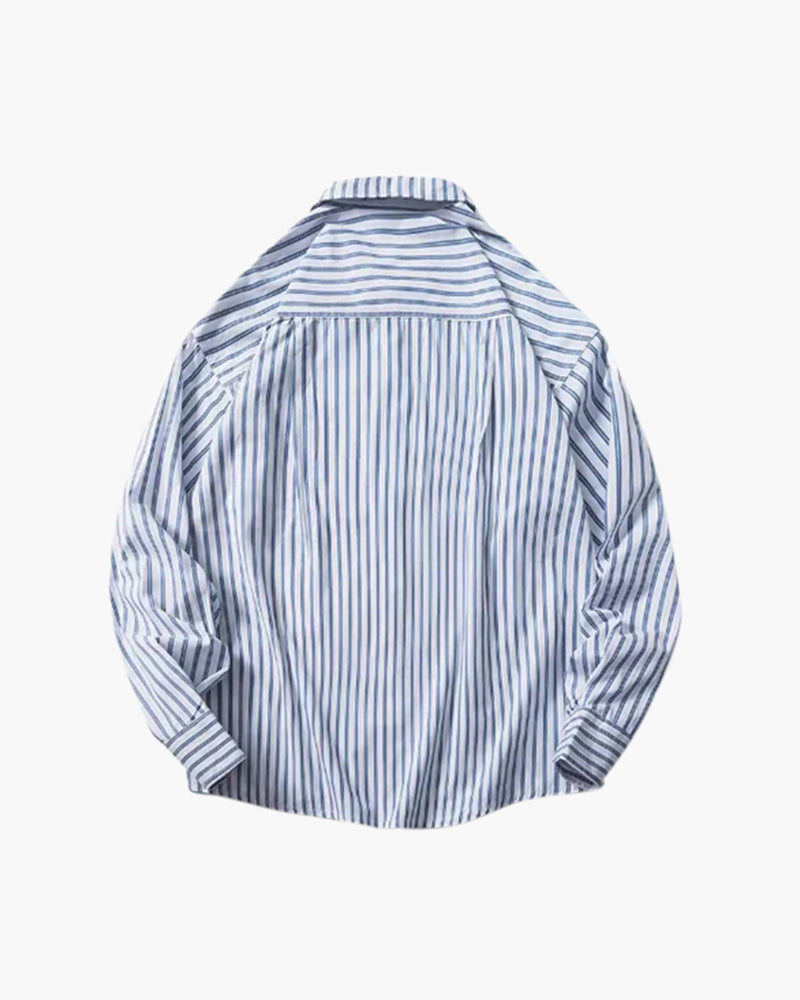 CONOR™ | OVERSIZED STRIPED SHIRT