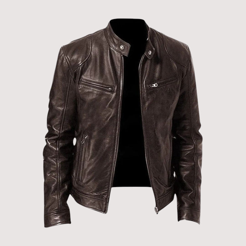 CONOR™ | ELEGANT LEATHER JACKET