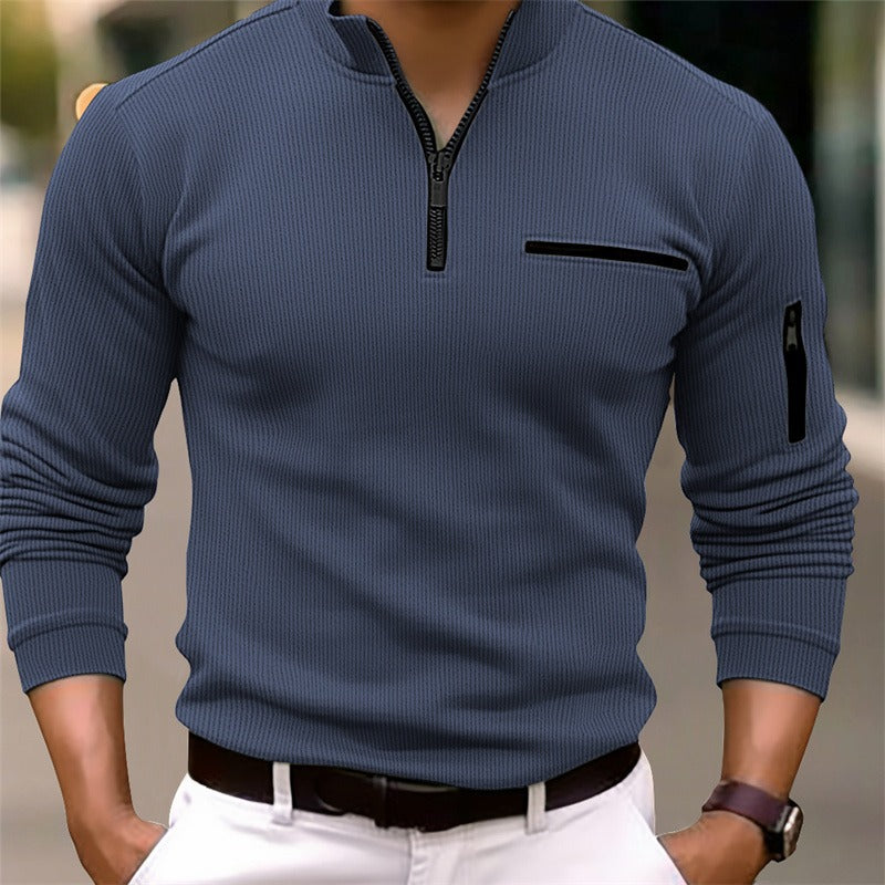 CONOR™ | ZIP COLLAR SHIRT FOR MEN