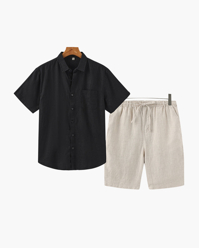 CONOR™ | LINEN COMBO (SHORTS)